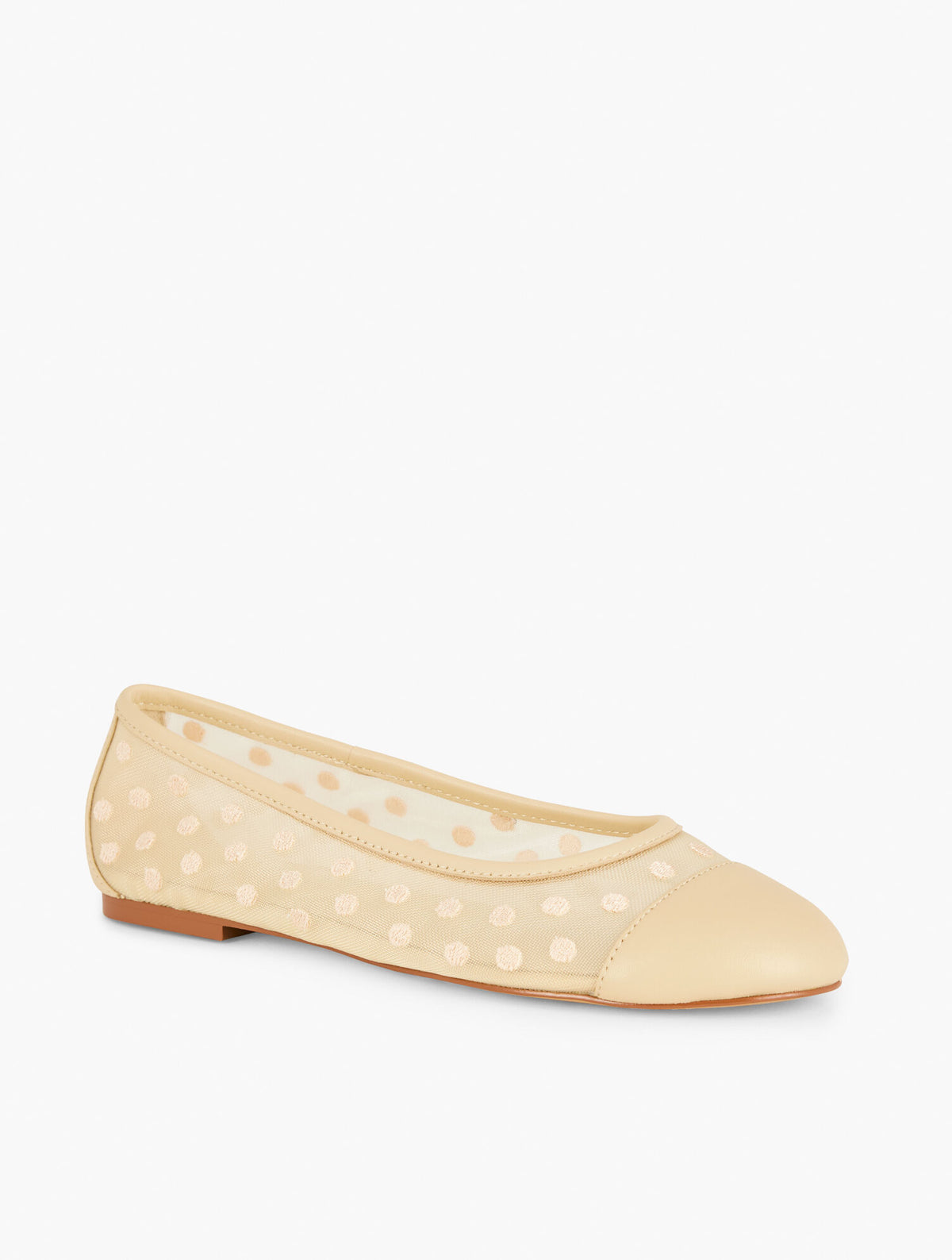 Talbots BLAIR MESH DOT BALLET FLATS