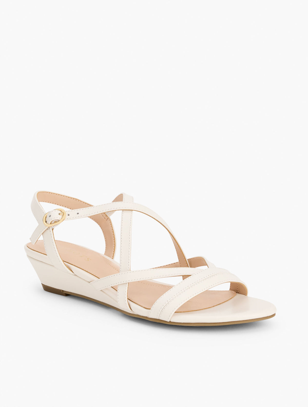 Talbots CAPRI NAPPA WEDGE SANDALS