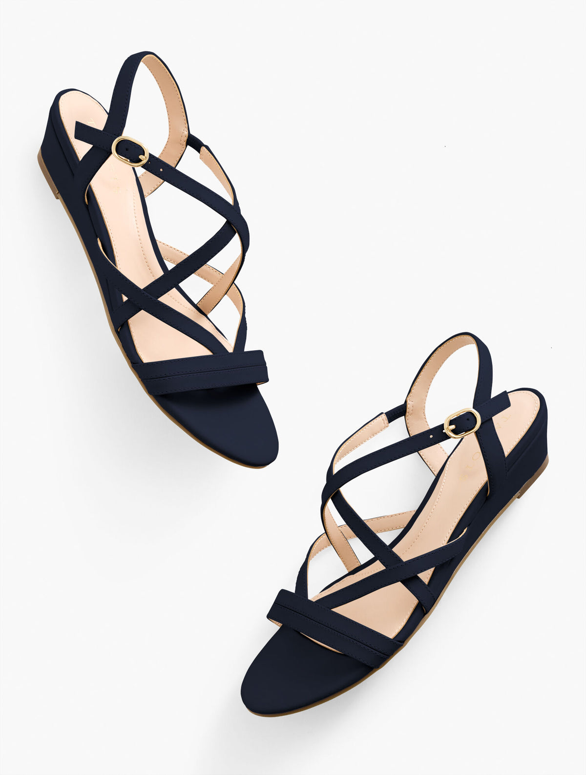 Talbots CAPRI NAPPA WEDGE SANDALS