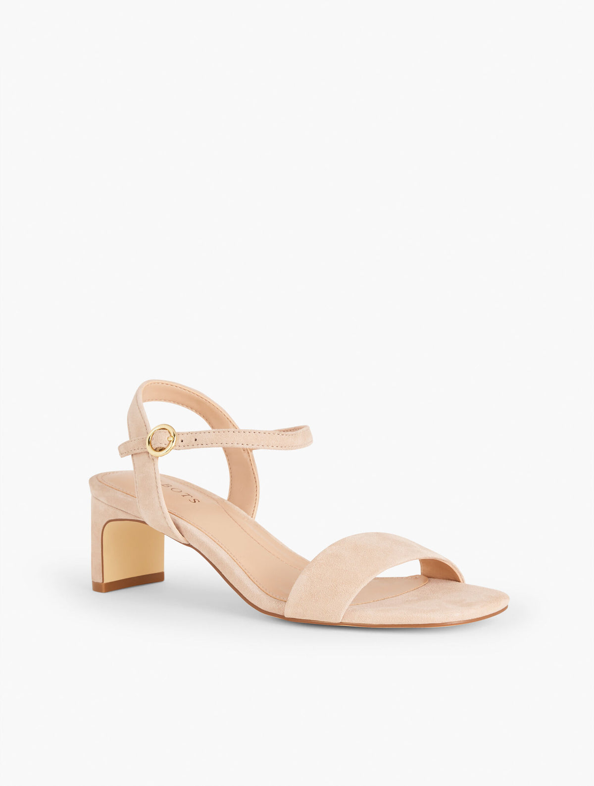 Talbots CAYDEN SUEDE BLOCK HEEL SANDALS