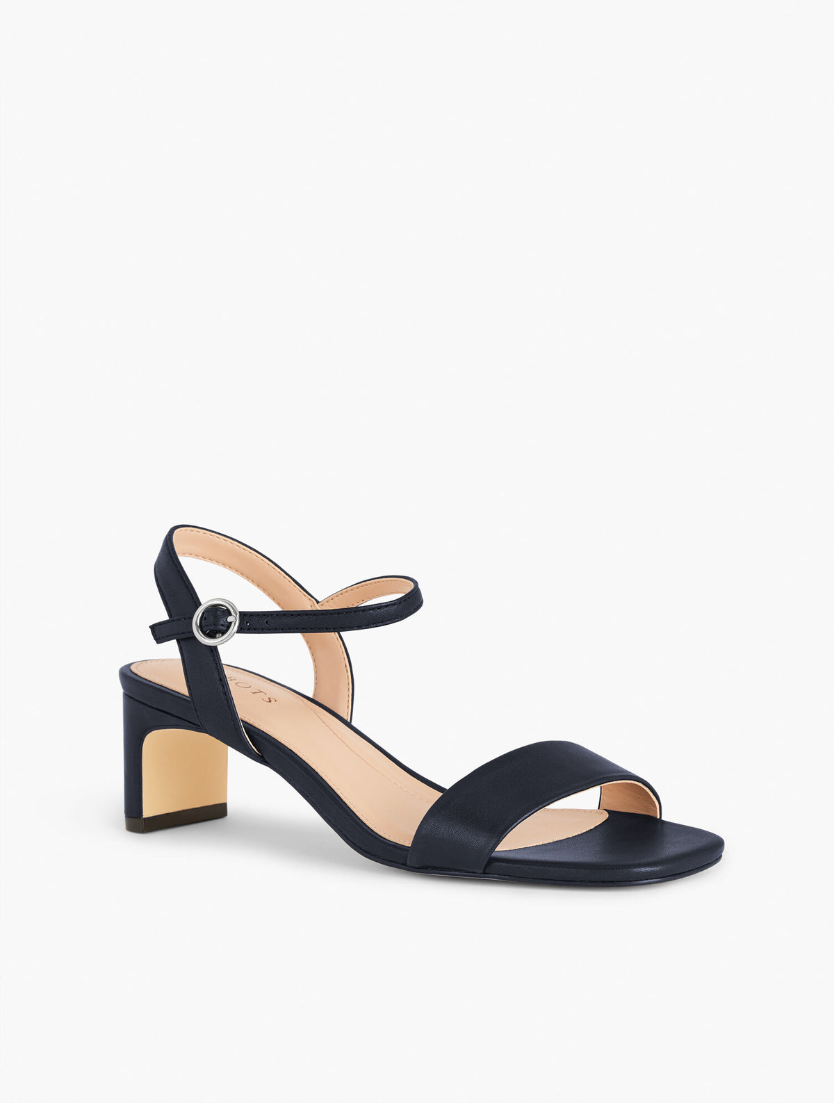 Talbots CAYDEN NAPPA BLOCK HEEL SANDALS