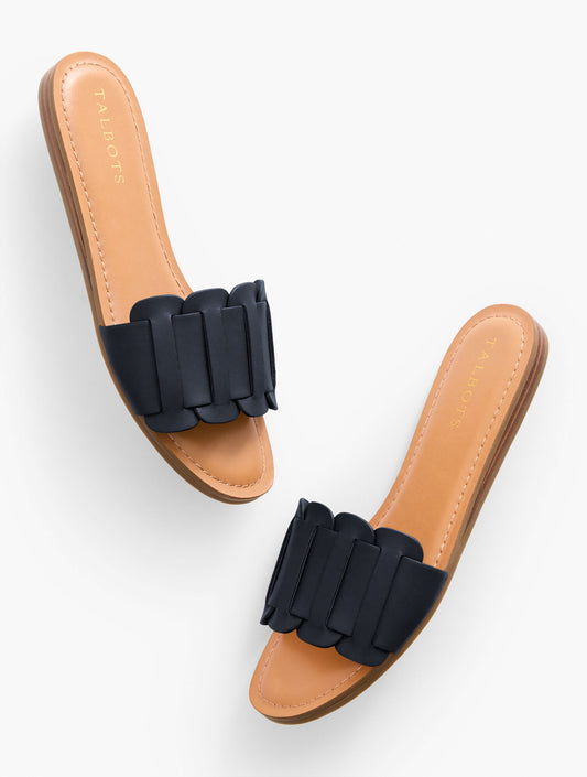 Talbots KAIA VACHETTA DEMI WEDGE SLIDES