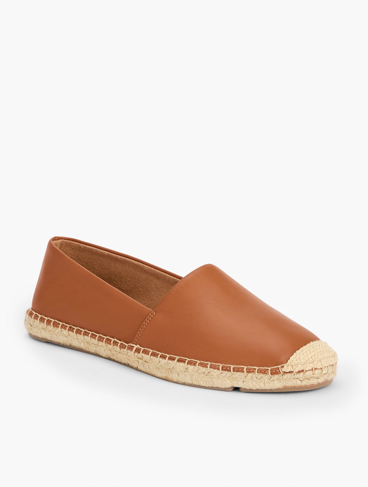 Talbots IZZY NAPPA ESPADRILLE FLATS