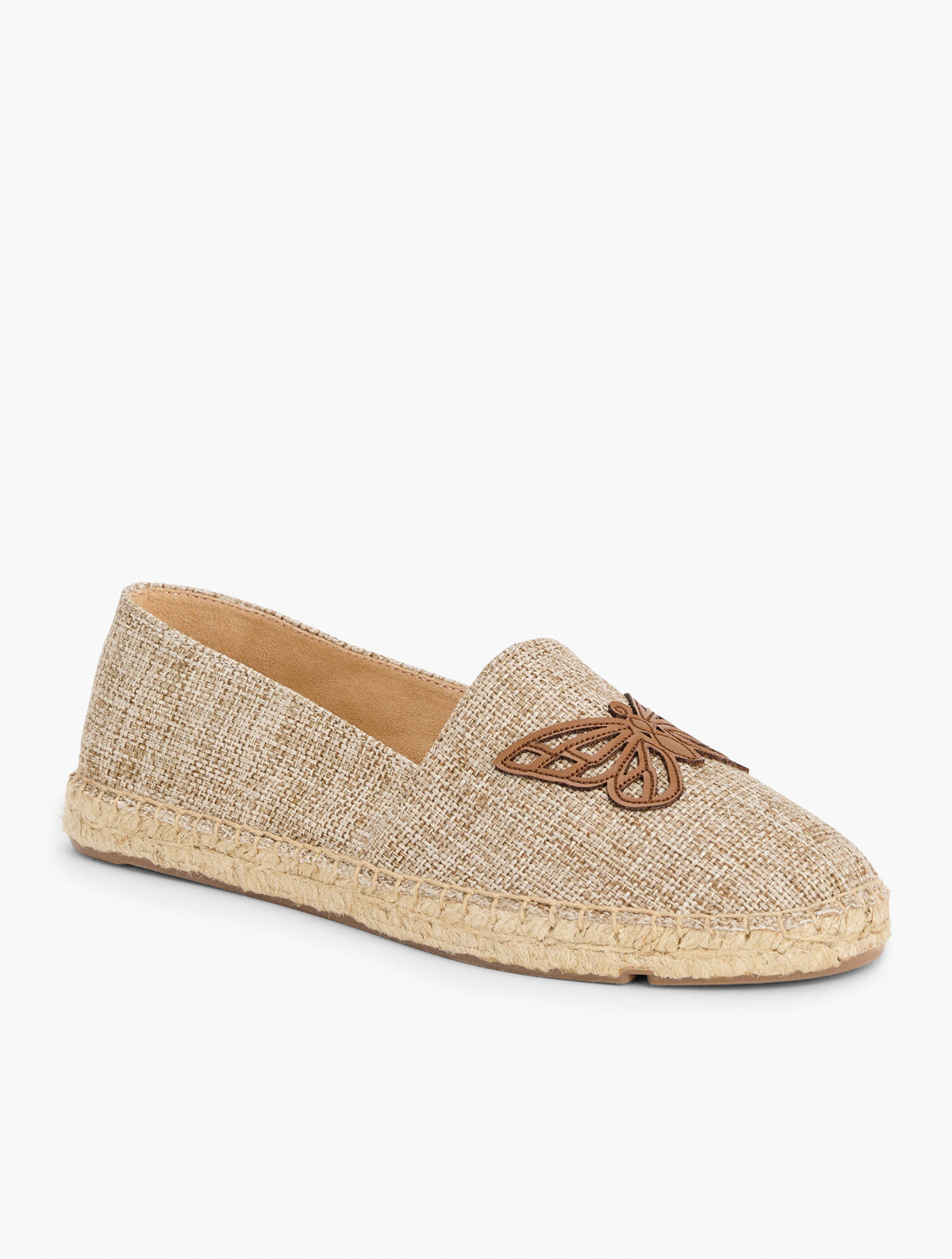 Talbots IZZY BUTTERFLY ESPADRILLE FLATS