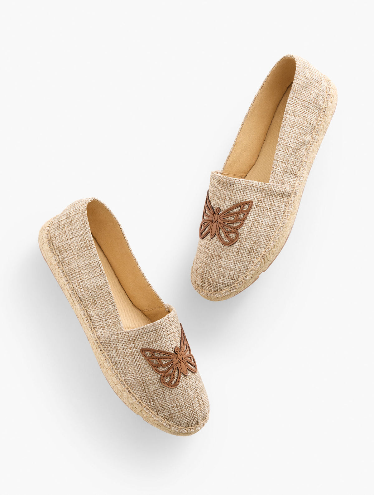 Talbots IZZY BUTTERFLY ESPADRILLE FLATS