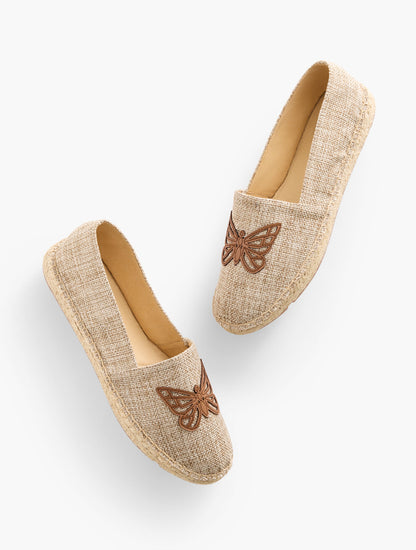 Talbots IZZY BUTTERFLY ESPADRILLE FLATS