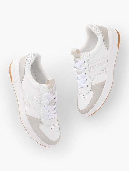 Talbots KEDS® COURT II LEATHER SUEDE SNEAKERS