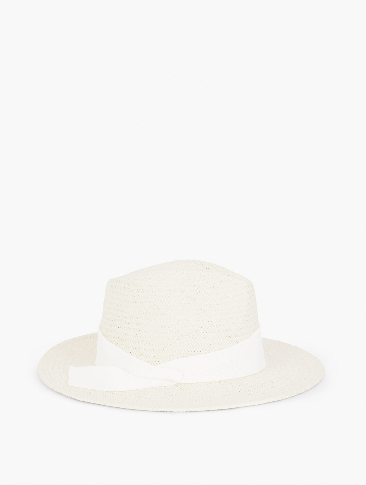 Talbots REFINED STRAW FEDORA