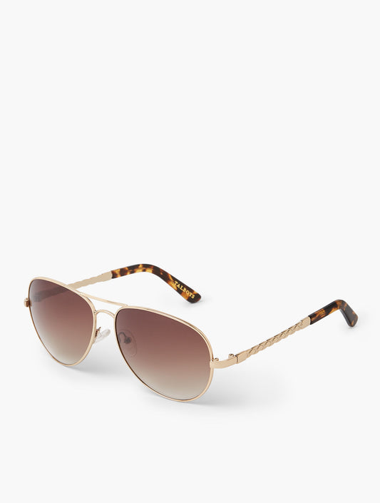 Talbots DENISE AVIATOR SUNGLASSES