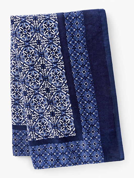 Talbots IBIZA TILE TERRY TOWEL