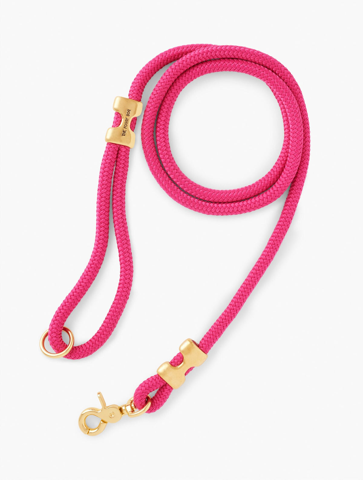 Talbots THE FOGGY DOG HOT PINK MARINE ROPE DOG LEASH
