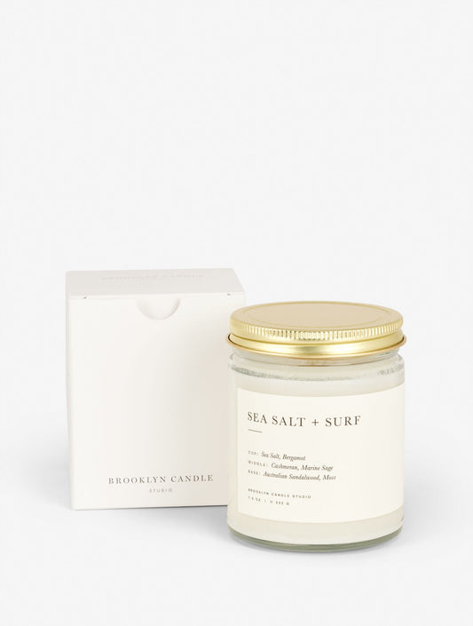 Talbots SEA SALT + SURF SCENTED CANDLE BY BROOKLYN CANDLE STUDIO