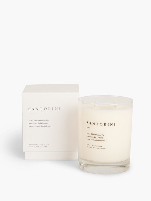Talbots SANTORINI CLASSIC 2-WICK CANDLE BY BROOKLYN CANDLE STUDIO