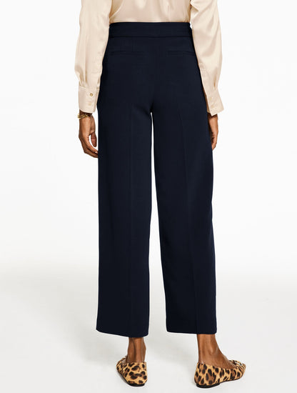 Talbots EASY TRAVEL WIDE LEG ANKLE PANTS