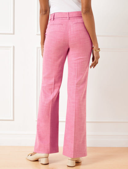 Talbots FLARE LEG TWILL PANTS