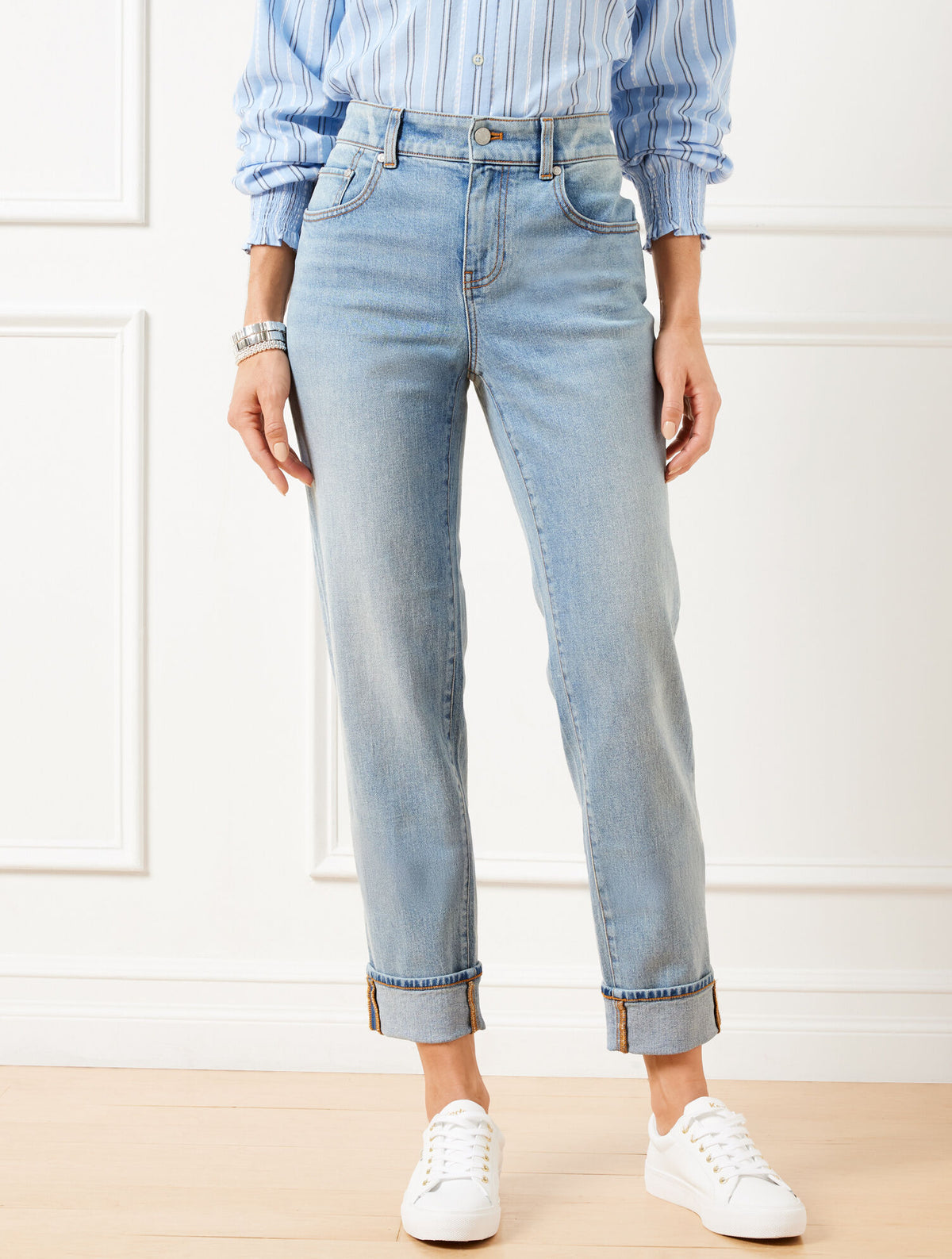 Talbots EVERYDAY RELAXED JEANS - CANARSIE WASH