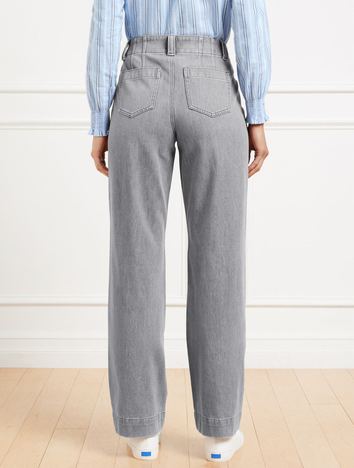 Talbots CLASSIC JEAN TROUSERS - STERLING WASH