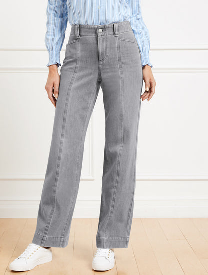 Talbots CLASSIC JEAN TROUSERS - STERLING WASH
