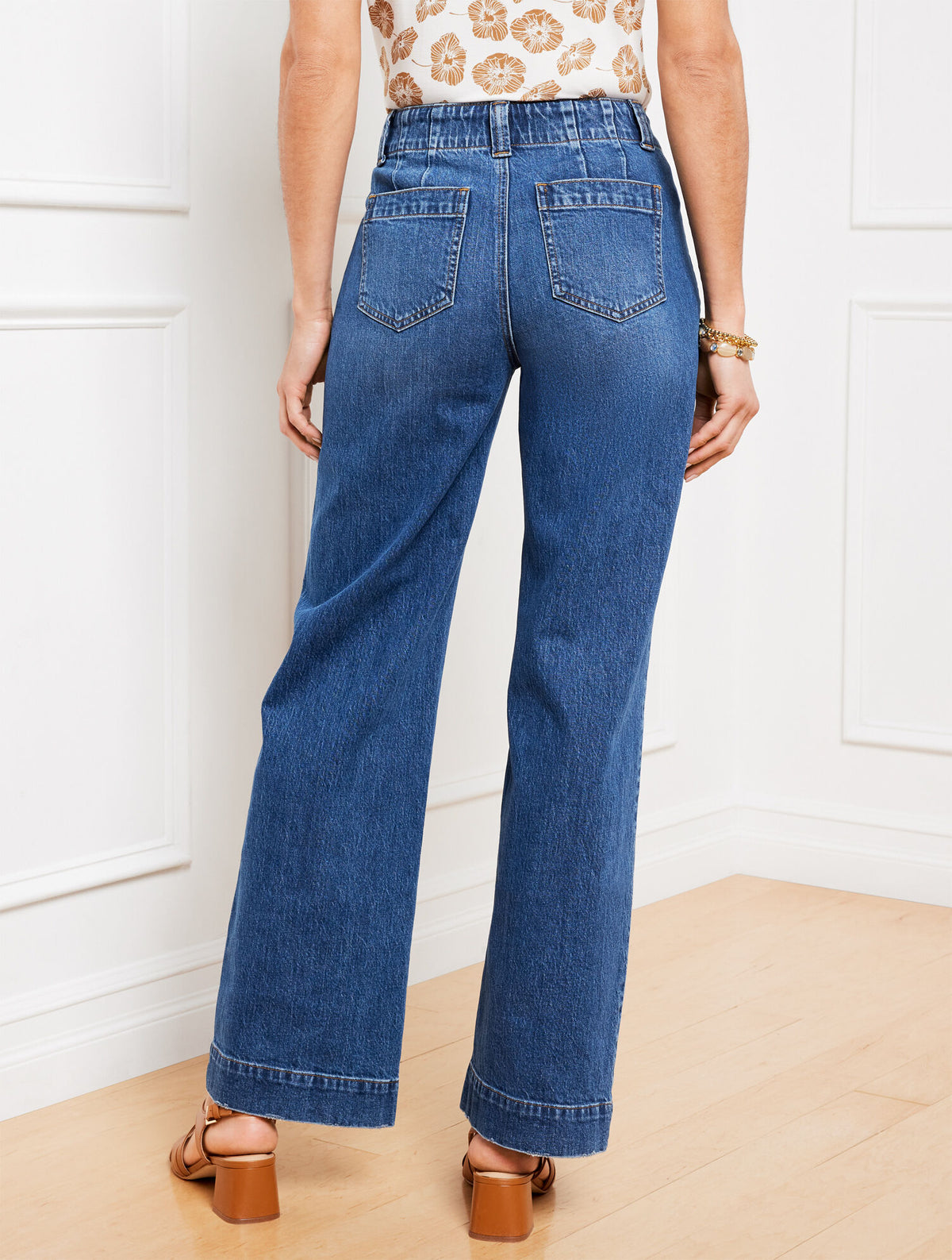 Talbots CLASSIC TROUSER JEANS - KINNEY WASH