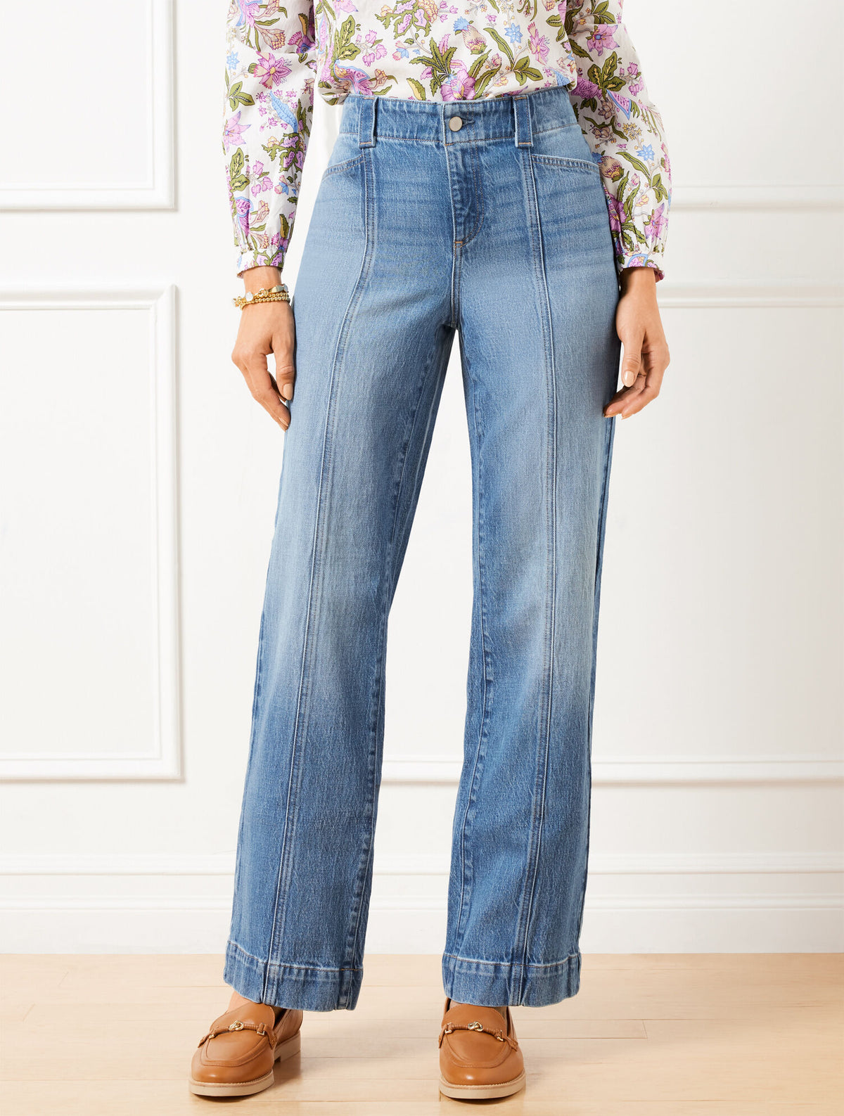 Talbots CLASSIC JEAN TROUSERS - RENWICK WASH