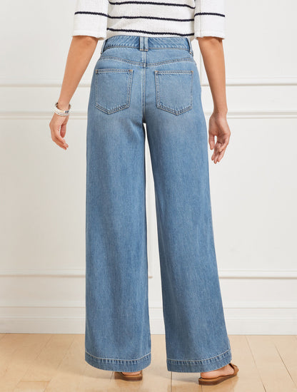 Talbots CLASSIC JEAN TROUSERS - PROSPECT WASH