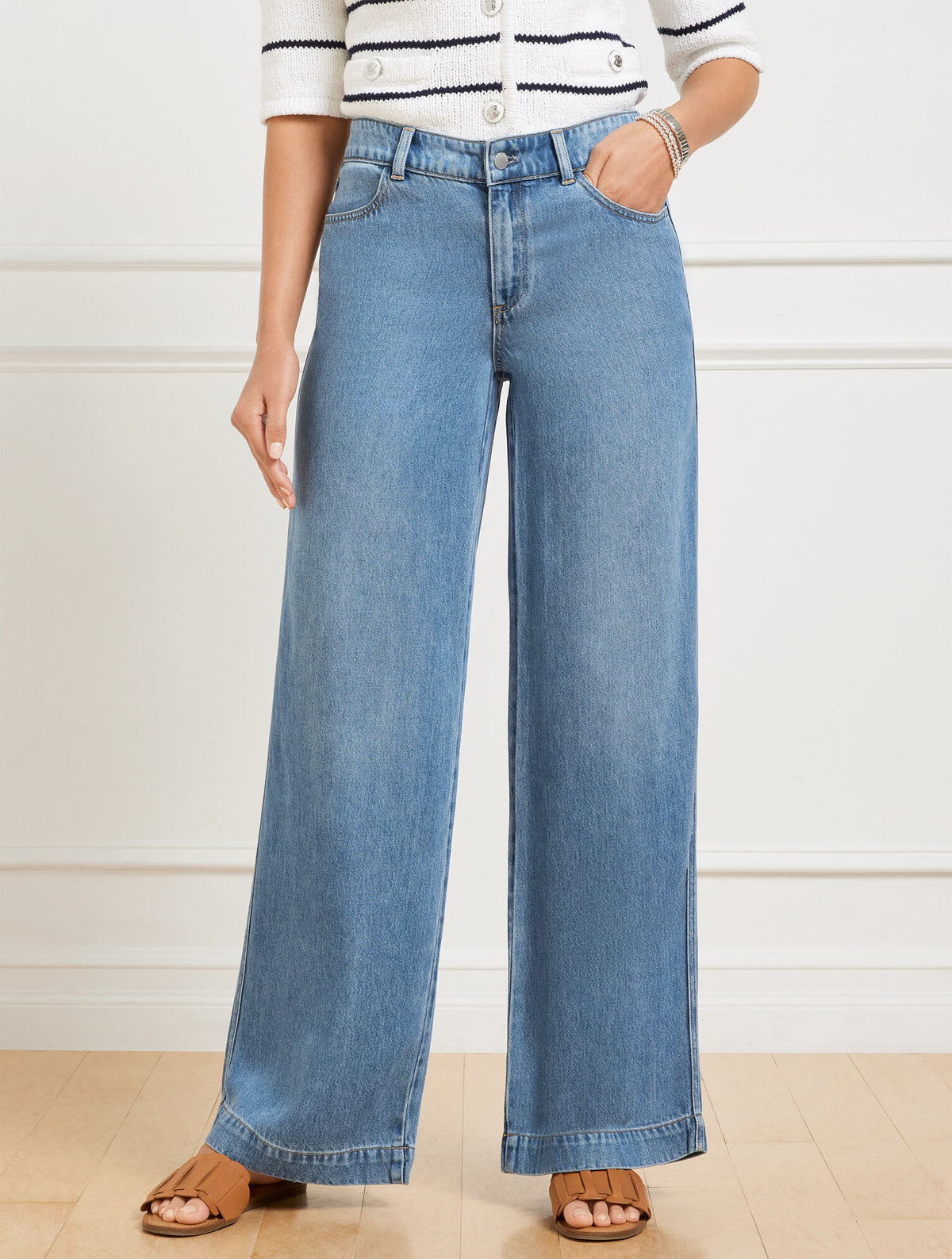 Talbots CLASSIC JEAN TROUSERS - PROSPECT WASH
