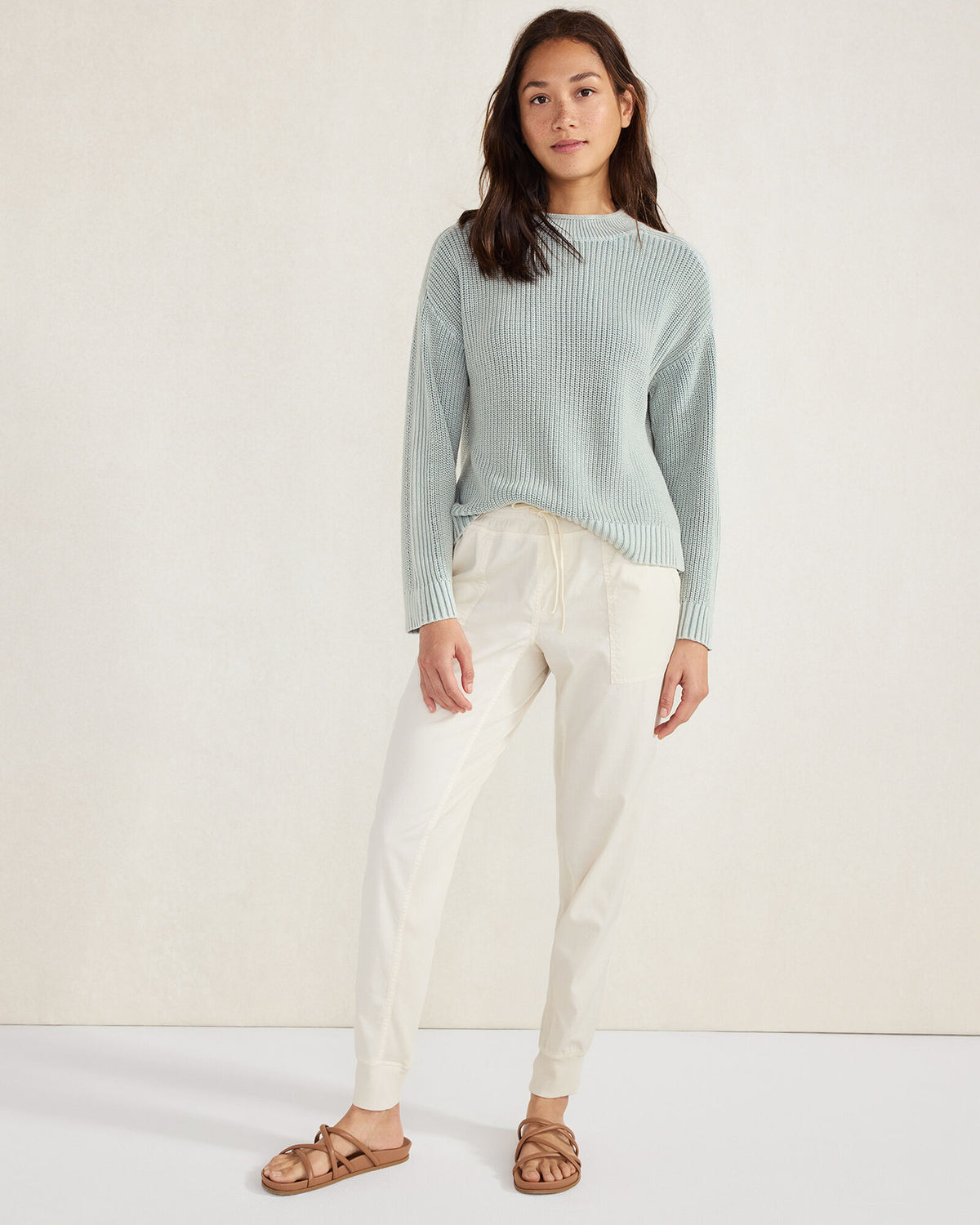 Talbots GARMENT-DYED ORGANIC COTTON ROLLNECK SWEATER