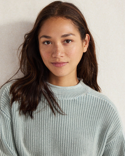 Talbots GARMENT-DYED ORGANIC COTTON ROLLNECK SWEATER