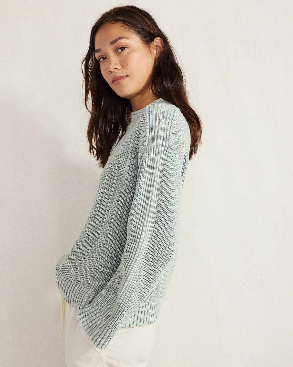 Talbots GARMENT-DYED ORGANIC COTTON ROLLNECK SWEATER