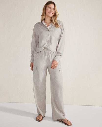 Talbots DRAPEY WOOL CARGO PANTS