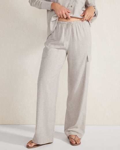 Talbots DRAPEY WOOL CARGO PANTS