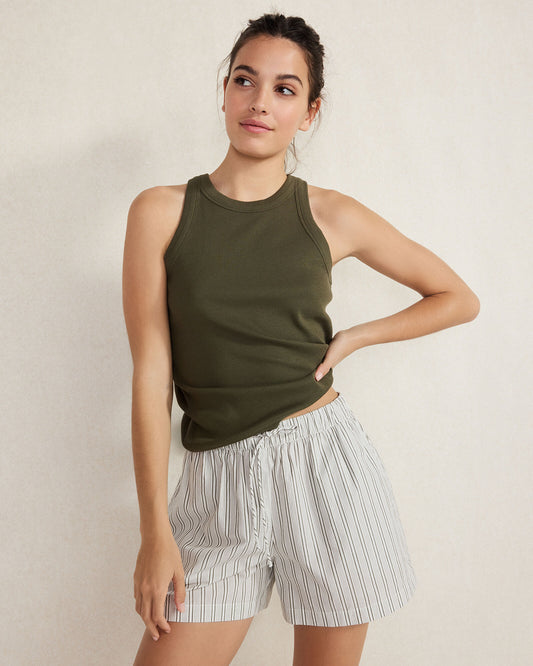 Talbots ORGANIC COTTON POPLIN SHORTS