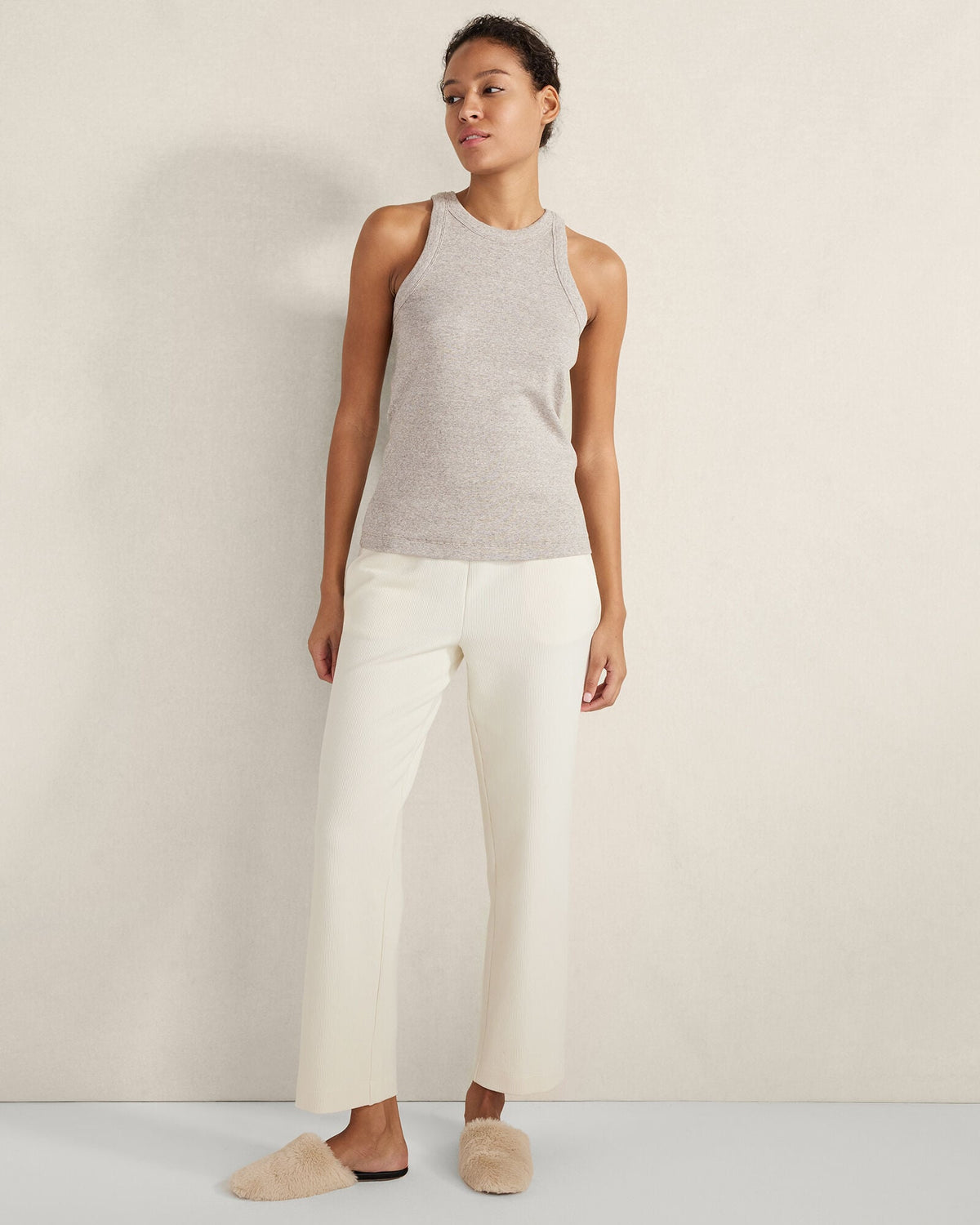 Talbots ORGANIC COTTON OTTOMAN RIB PANTS