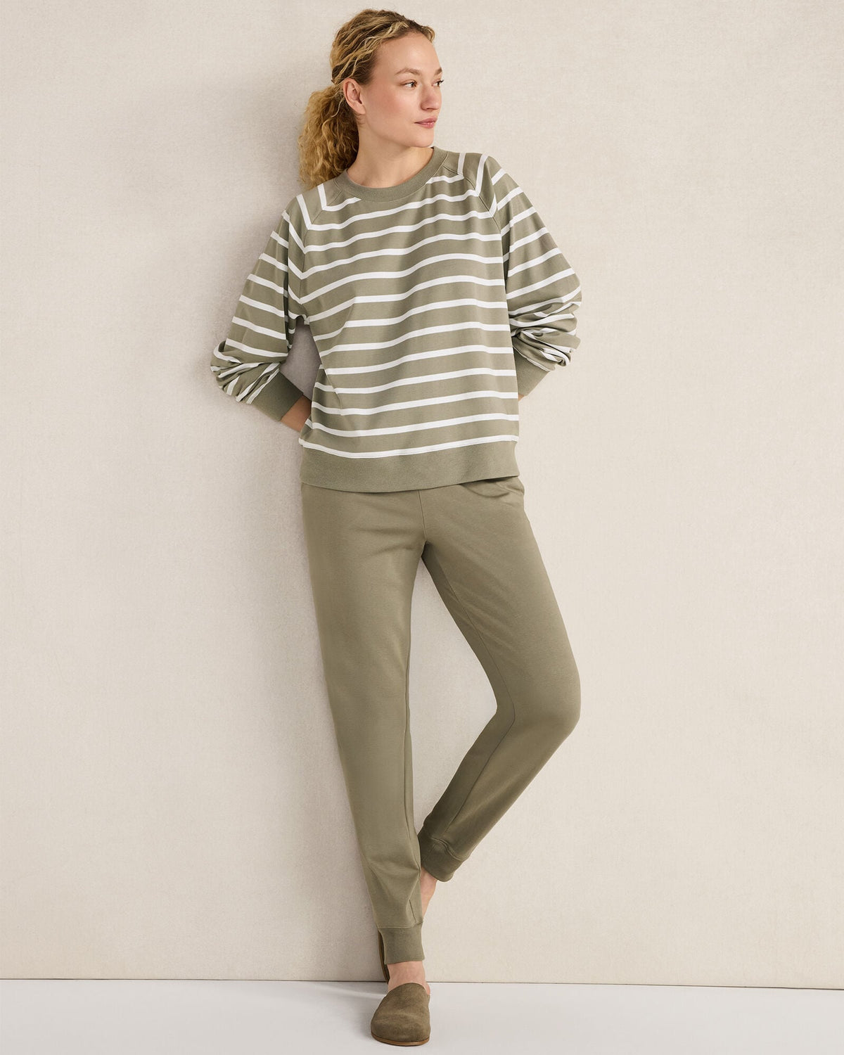 Talbots ORGANIC COTTON INTERLOCK JOGGERS
