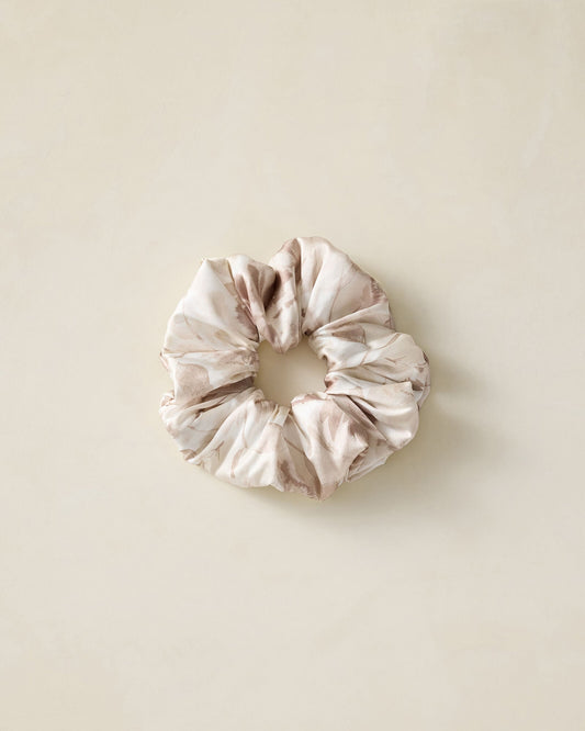 Talbots WASHABLE SILK TRANQUIL FLORAL SCRUNCHIE