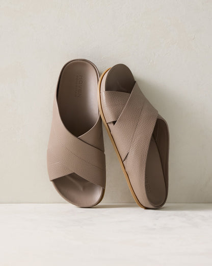 Talbots LEATHER CRISS-CROSS SANDALS
