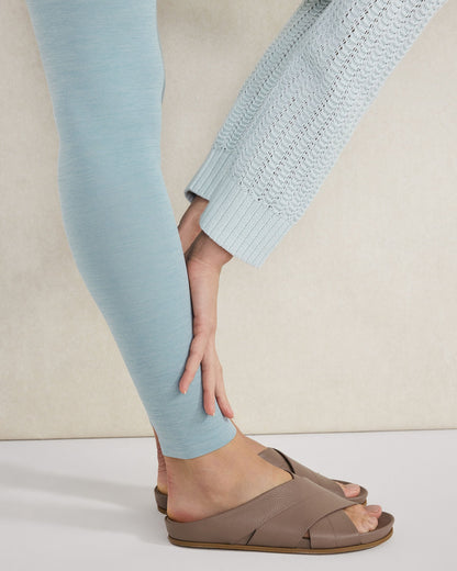 Talbots LEATHER CRISS-CROSS SANDALS