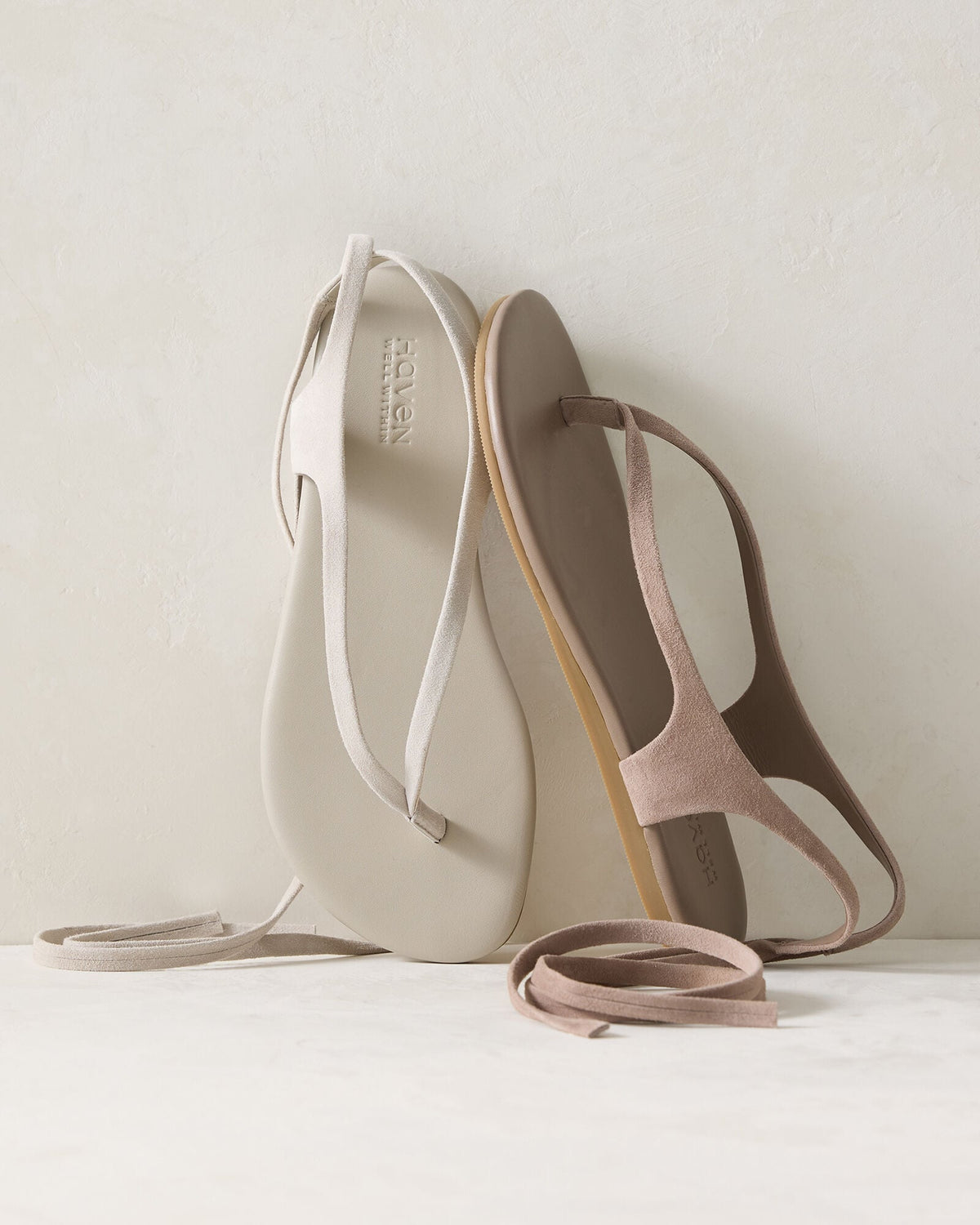 Talbots SUEDE WRAP-UP THONG SANDALS