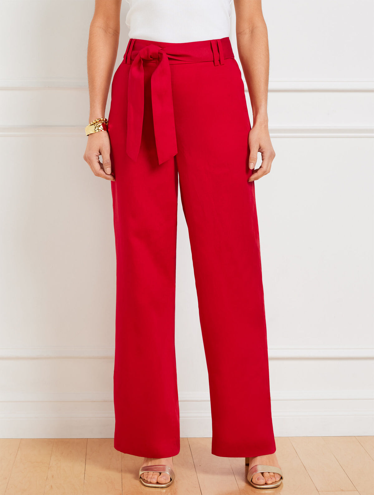 Talbots WIDE LEG PULL-ON PANTS