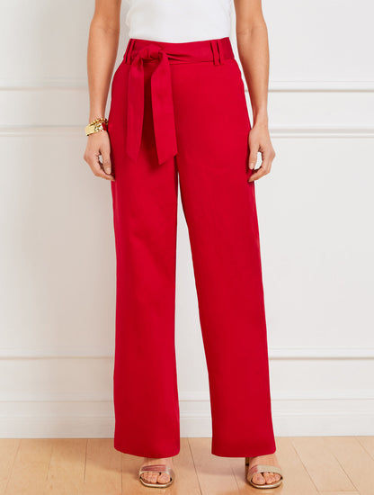 Talbots WIDE LEG PULL-ON PANTS