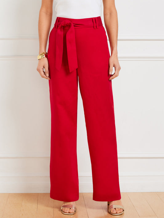 Talbots WIDE LEG PULL-ON PANTS