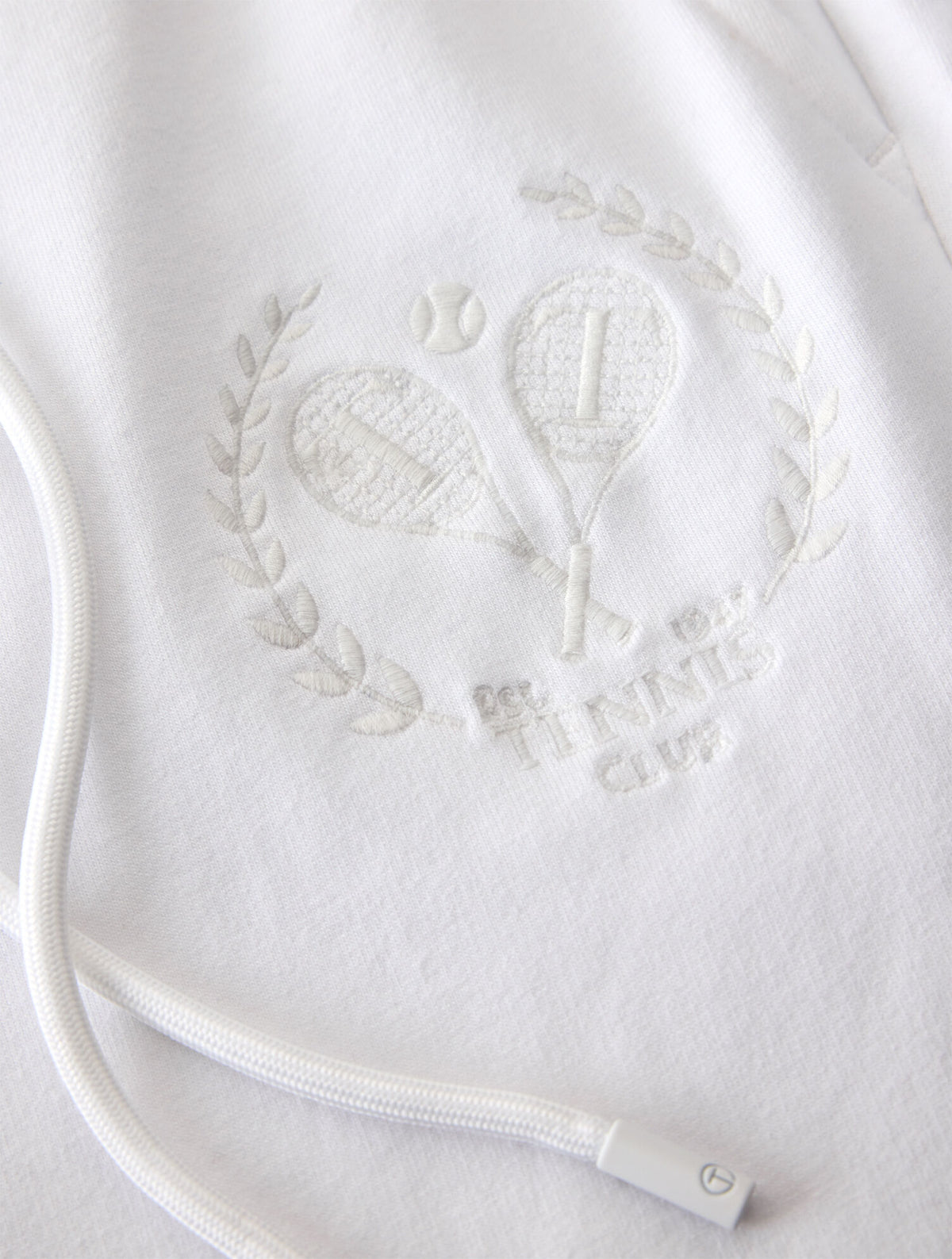 Talbots MODAL FRENCH TERRY CLASSIC EMBROIDERED CREST JOGGERS