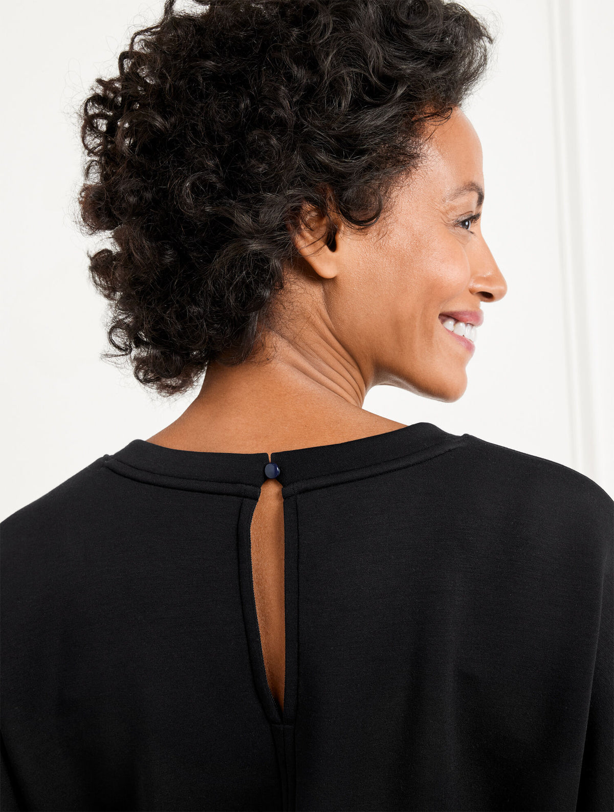 Talbots AIRKNIT STRETCH CREWNECK JUMPSUIT