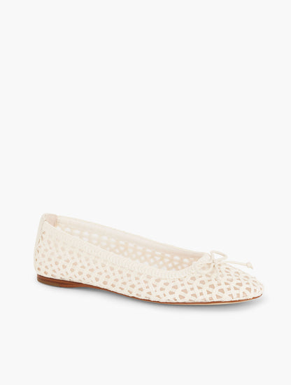 Talbots BLAINE SOFT SOLE LOOPY WOVEN BALLET FLATS