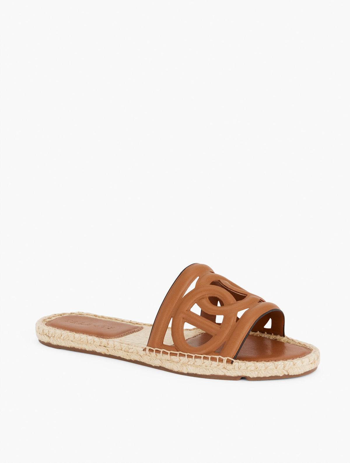 Talbots ILYSSA LINKS NAPPA ESPADRILLE SLIDES