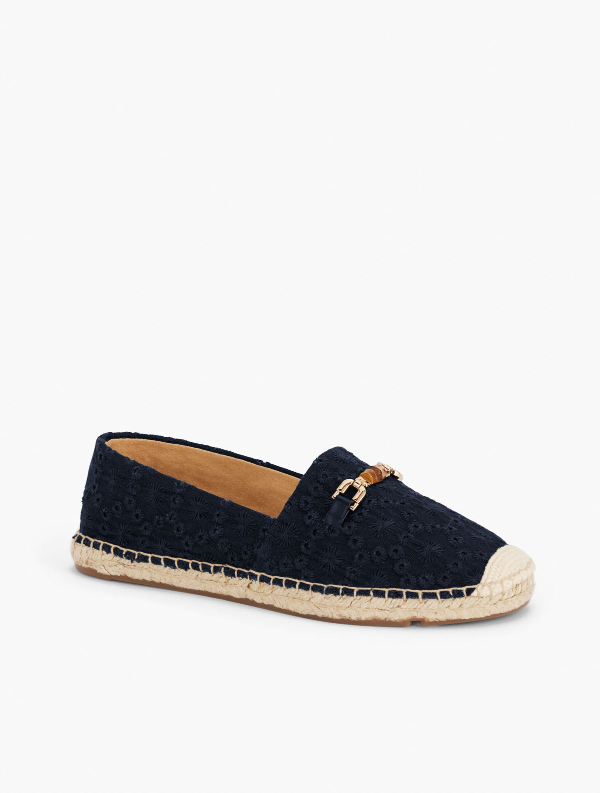 Talbots IZZY BAMBOO FLORAL ESPADRILLE FLATS