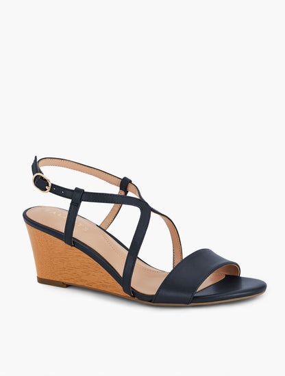 Talbots ROYCE NAPPA WEDGE SANDALS