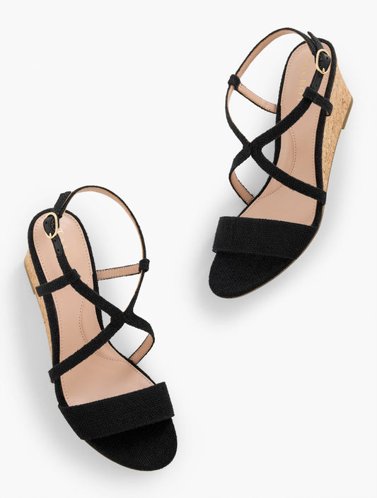 Talbots ROYCE WEDGE SANDALS