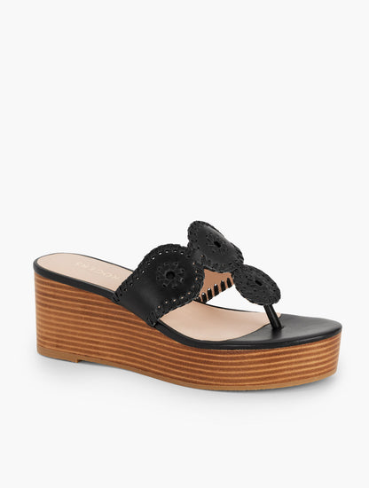 Talbots JACK ROGERS® KIMBERLY NAPPA WEDGE SANDALS
