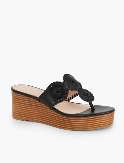 Talbots JACK ROGERS® KIMBERLY NAPPA WEDGE SANDALS